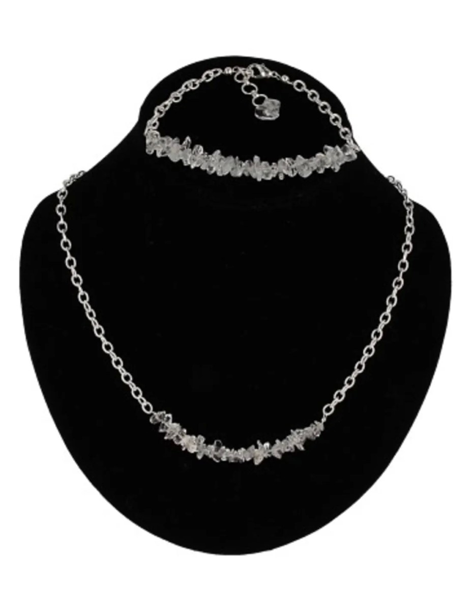 Bergkristal bar ketting - Afbeelding 4