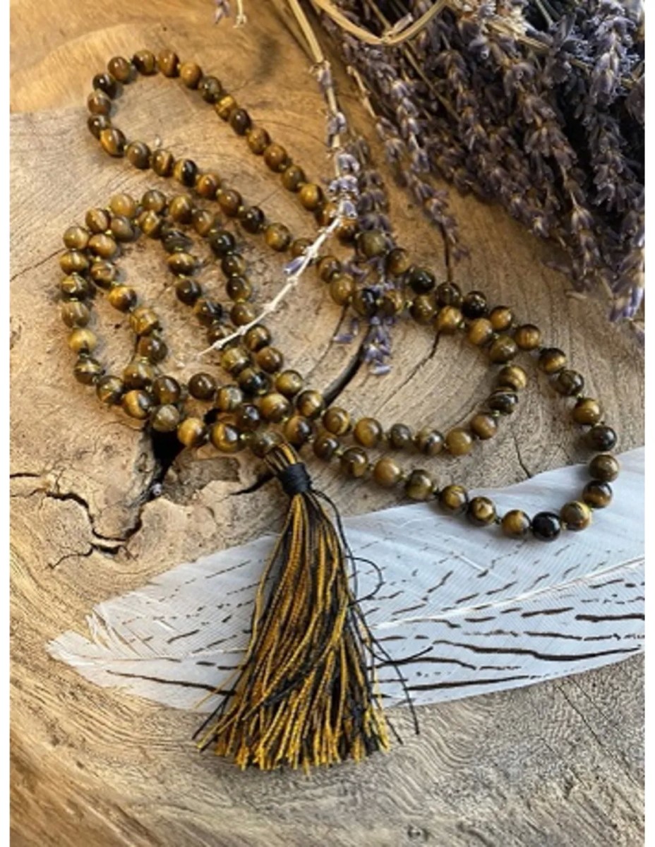 Tijgeroog mala ketting - Afbeelding 2