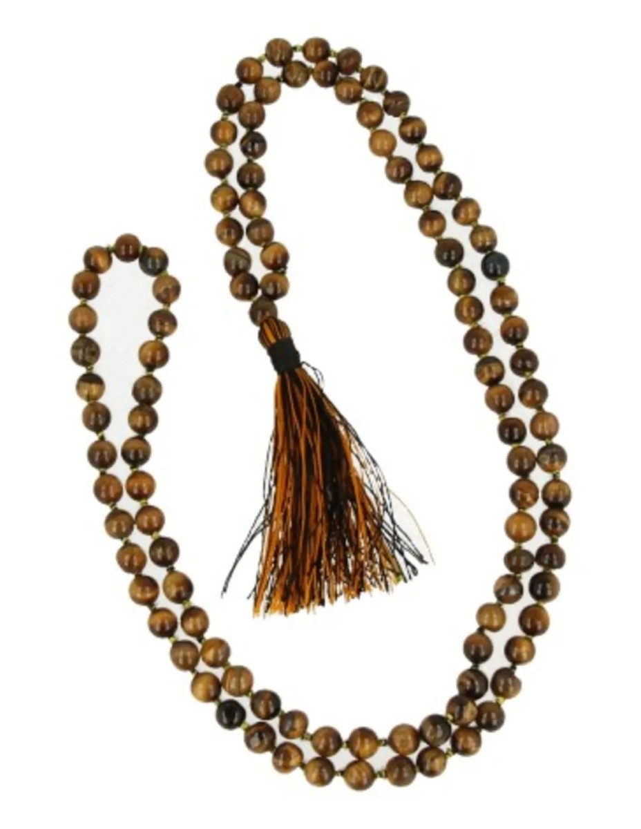 Tijgeroog mala ketting - Afbeelding 3