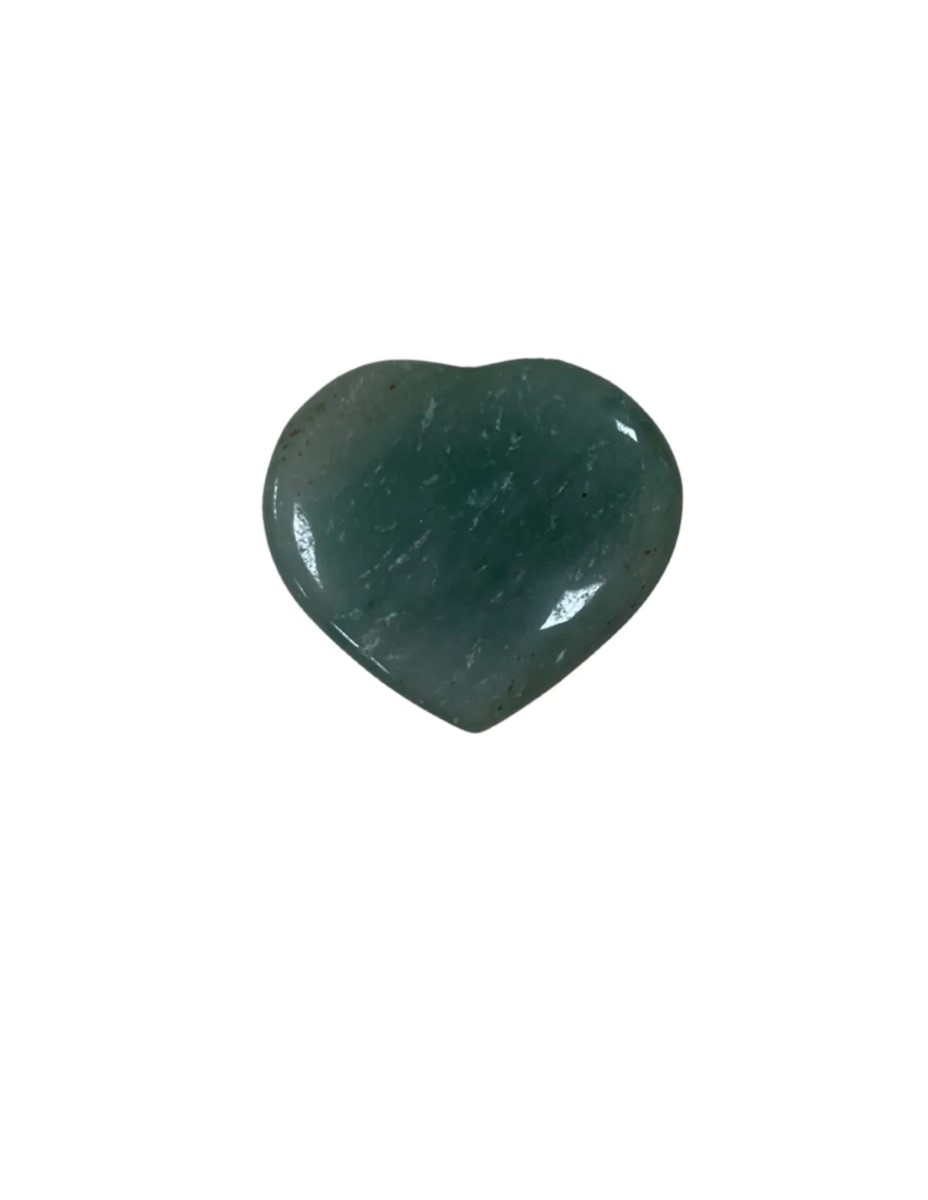 Aventurijn groen edelsteen hart 30 mm