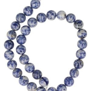 Sodaliet kralen streng 12 mm