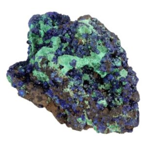 Azuriet / Malachiet Super A ruw, p/kg