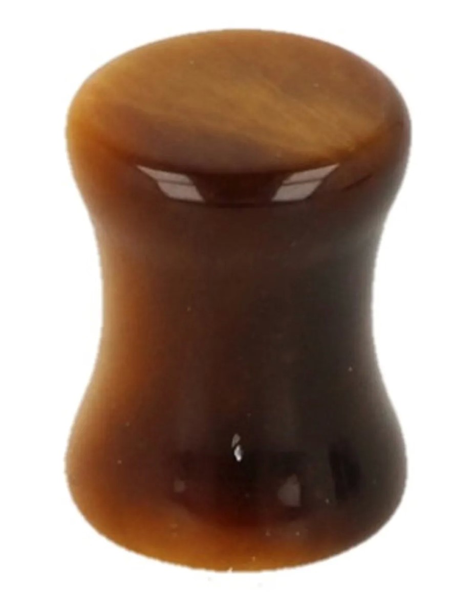Plug oorpiercing 8 mm Tijgeroog - Afbeelding 4