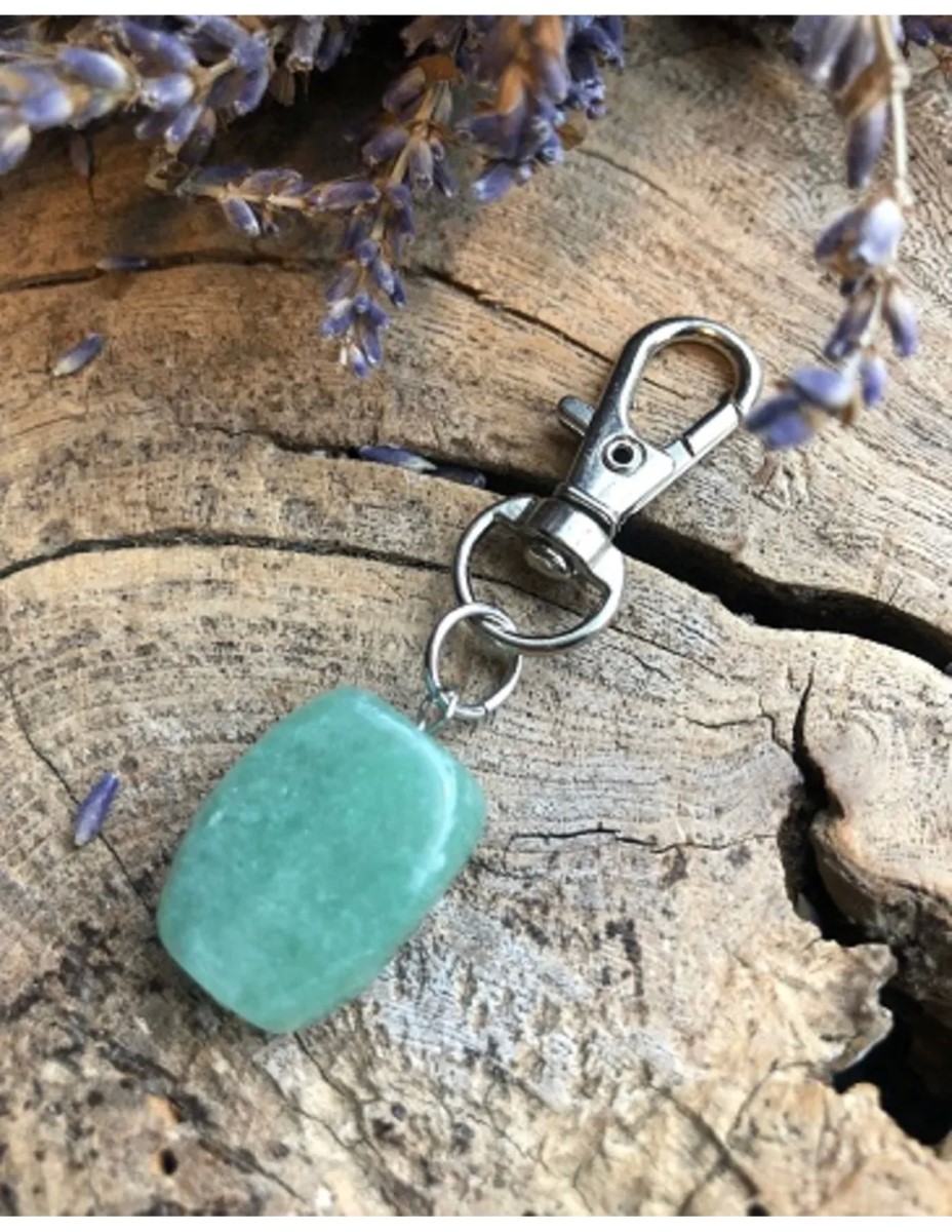 Aventurijn groen halsband hanger Dier & Welzijn - Afbeelding 2