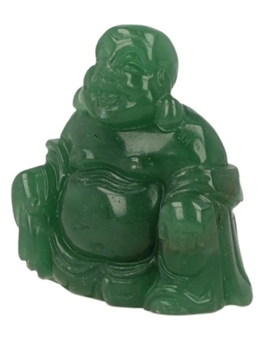 Aventurijn groen Boeddha 50 mm - Afbeelding 2
