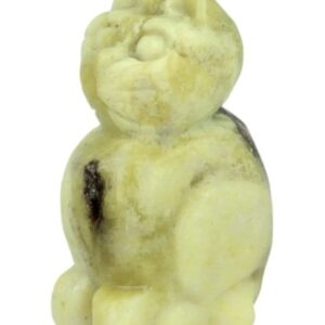 Jade licht edelsteen dier kat