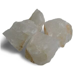 Bergkristal Brazilië 250 gr. ruwe brokjes