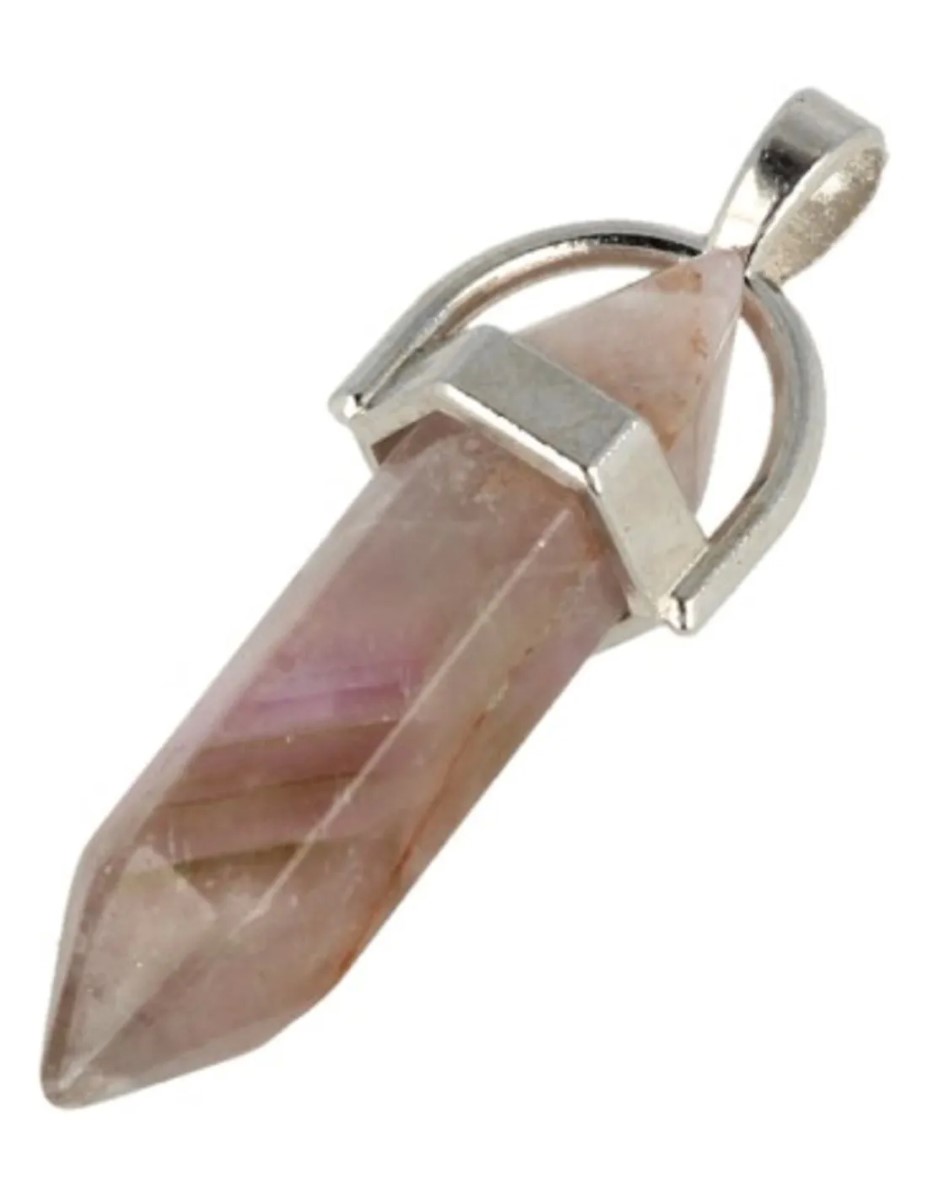 Amethist dubbeleinder hanger - Afbeelding 2