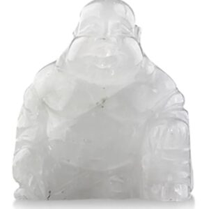 Edelsteen Boeddha Bergkristal 50 mm