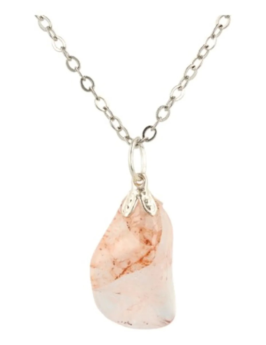 Red Healer edelsteen hanger geslepen - Afbeelding 3