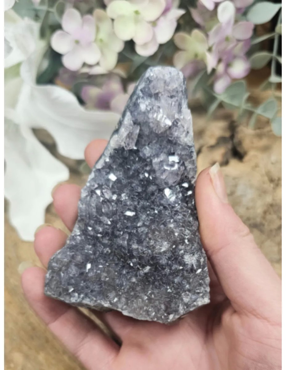 Amethist Brazilië ruw 165-225 gram - Afbeelding 3
