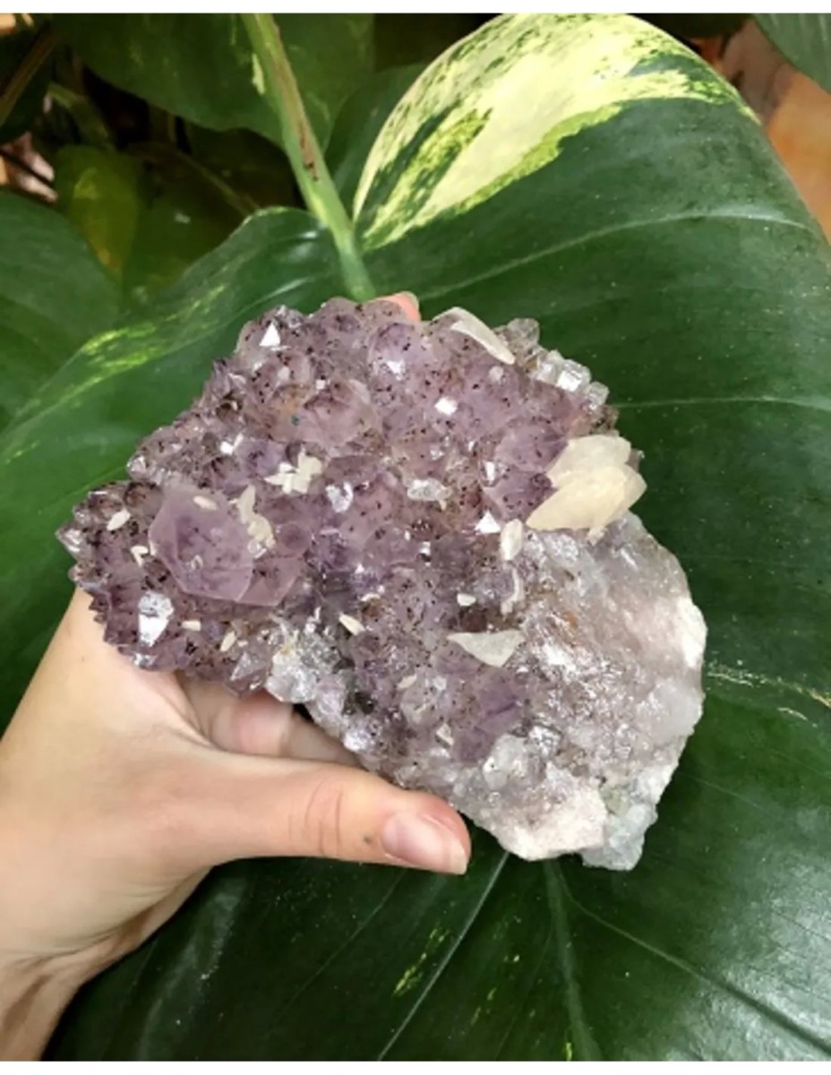 Amethist Brazilië ruw A 475-600 gram - Afbeelding 2