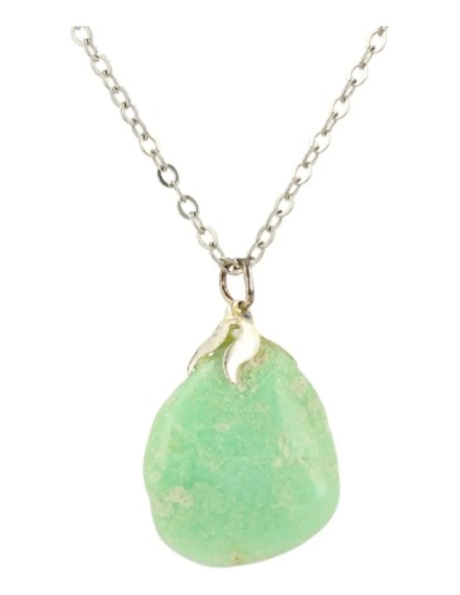 Chrysopraas A edelsteen hanger - Afbeelding 3