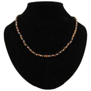 Tijgeroog Ibiza love ketting
