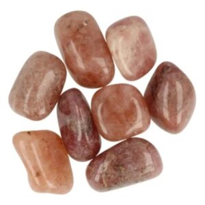 Aventurijn rood A 100 gr. trommelstenen (mt3)