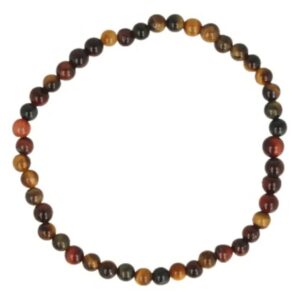 Katten/Tijger/Valkenoog kralenarmband 4 mm