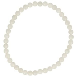 Maansteen regenboog kralenarmband 4 mm