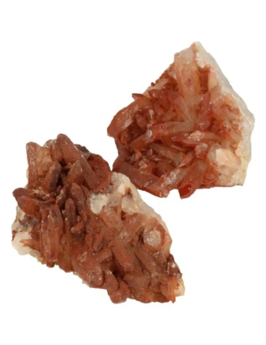 Bergkristal rood ruw 30-70 gram - Afbeelding 2