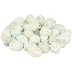 Aragoniet blauw 500 gr. trommelstenen (mt2)