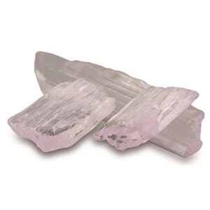 Kunziet roze ruw 50 gr. brokjes