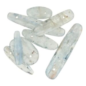 Kralen Kyaniet blauw staafjes - 8 st.