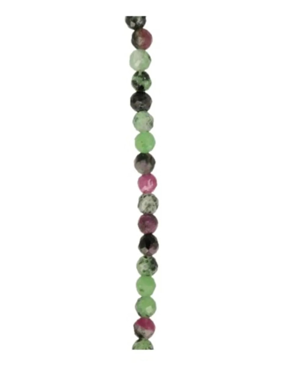 Robijn in Zoisiet hartje zomer armband - Love Gems - Afbeelding 3