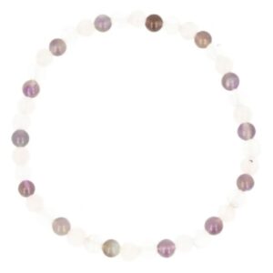 Gouden driehoek kralenarmband 4mm
