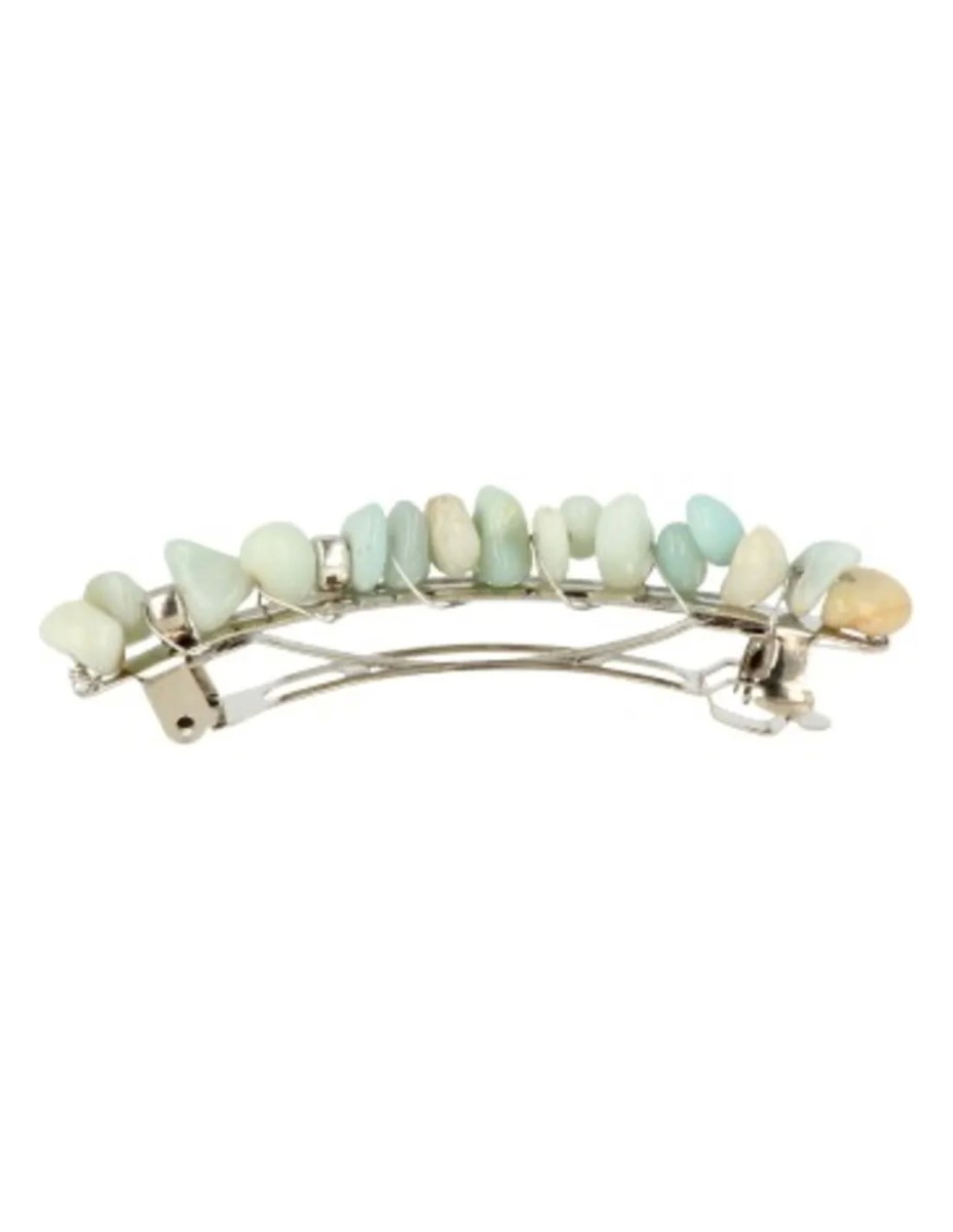 Amazoniet haarclip