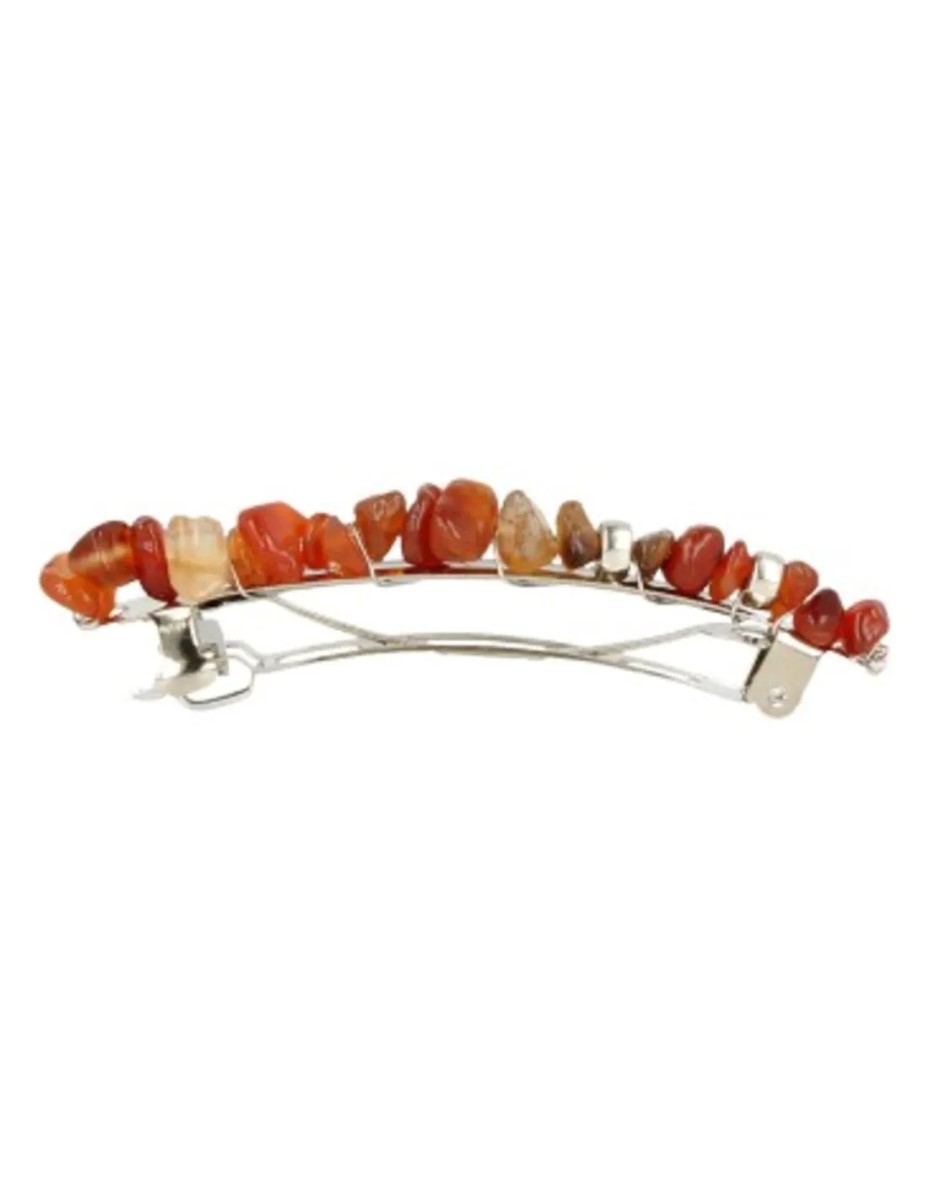 Carneool haarclip