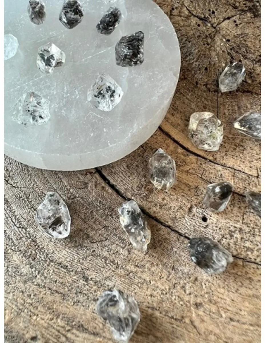 Herkimer diamant per stuk 0,5 - 1 gram - Afbeelding 2