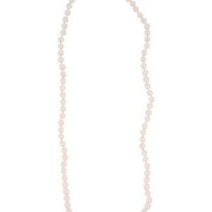Roze kwarts 8mm kralen ketting 80 cm