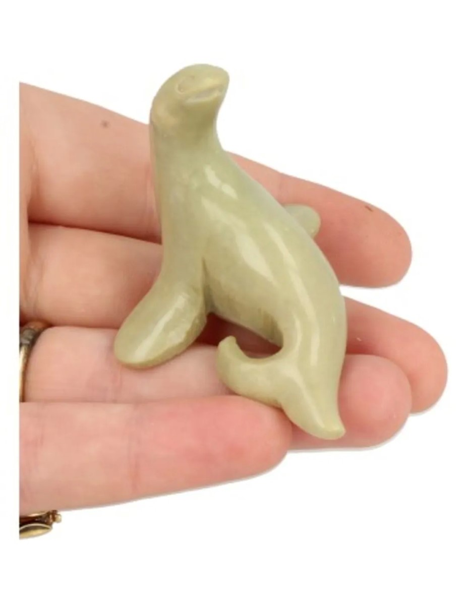 Speksteen Zeehond (6cm) - Afbeelding 3