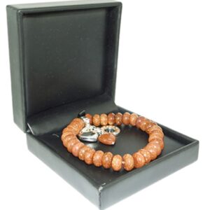 Goldfluss Ruby Mania, armband nr 30, rond (synth)