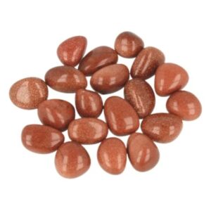 Goldfluss 250 gr. trommelstenen (synth)