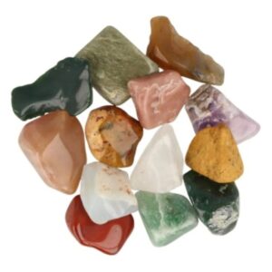Zuid-Afrika mix 100 gr. trommelstenen (mt3)