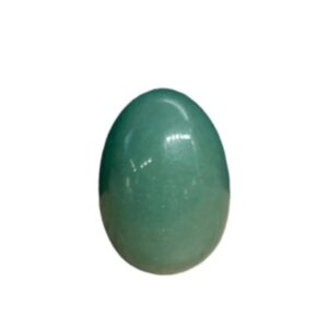 Edelsteen ei 30 mm Aventurijn groen
