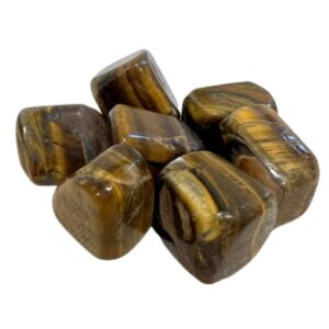 Tijgeroog trommelstenen 100 gr. (mt3)