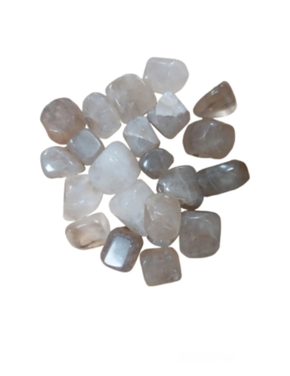 Rookkwarts trommelstenen 250 gr. (mt3)