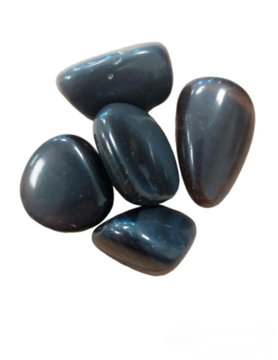 Obsidiaan zwart 250 gr. trommelstenen (mt3) - Afbeelding 3