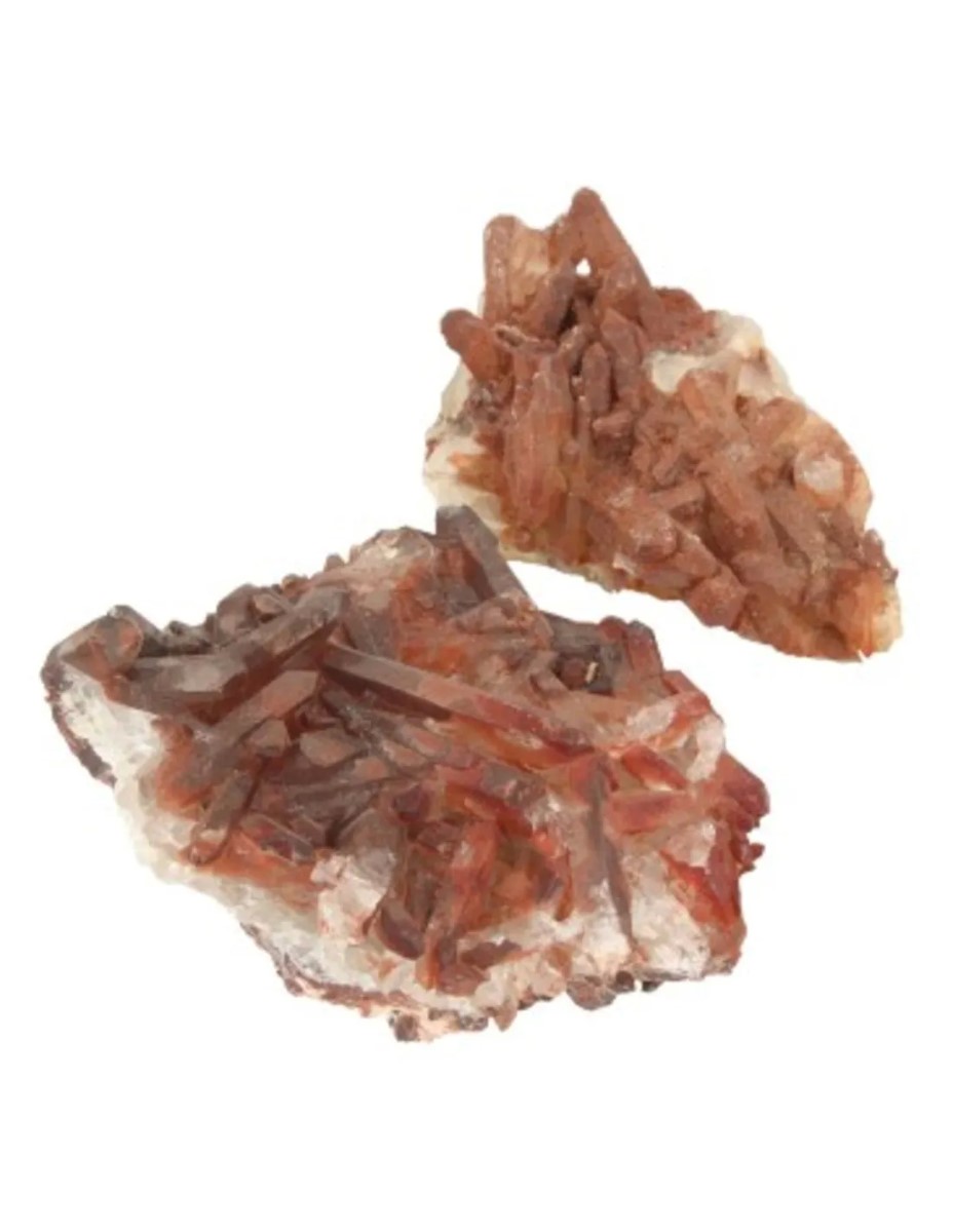 Bergkristal rood ruw 10-30 gram - Afbeelding 3