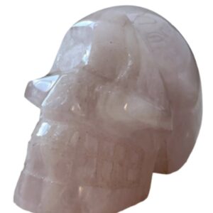 Roze kwarts schedel nr.5
