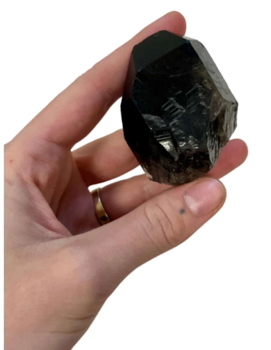Rookkwarts ruwe punt 100 - 175 gram - Afbeelding 3