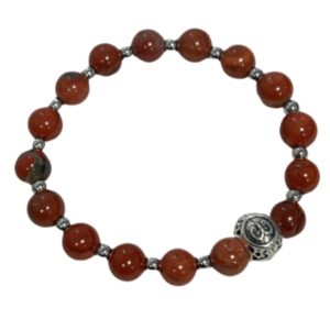 Jaspis rood sterrenbeeld armband - Ram