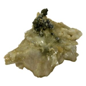 Bariet / Calciet / Chalcopyriet ruw nr.1