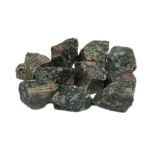 Que Sera Brazilië 250 gr. ruwe brokjes (Blauwe Rhyoliet)