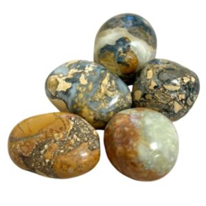 Jaspis Maligano 250 gr. trommelstenen (mt3-4)