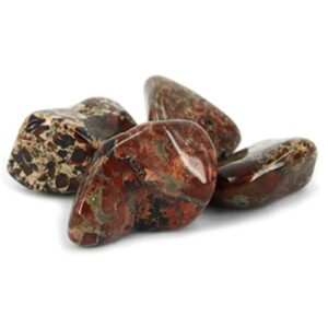 Jaspis breccie 500 gr. trommelstenen (mt3)