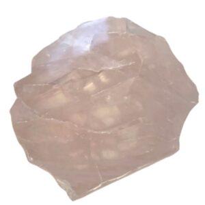 Roze kwarts edelsteen schijf nr.17