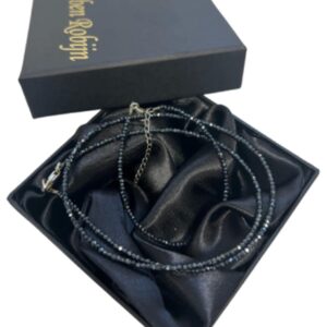 Spinel zwart coating sieraden set Summer Vibes