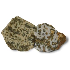 Jaspis oceaan 250 gr. ruwe brokjes